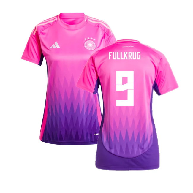2024-2025 Germany Away Shirt (Ladies) (Fullkrug 9)-SoccerKits Hub | Buy Soccer Jerseys Online
